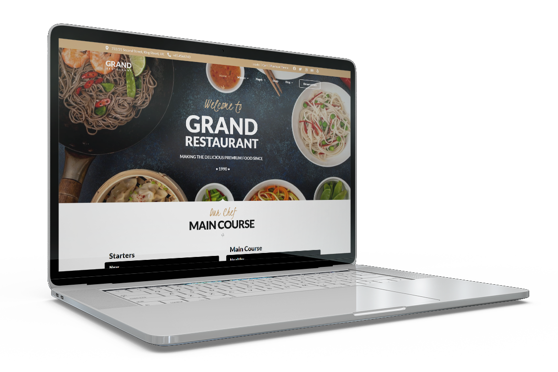 FusionPOS Your own branded website